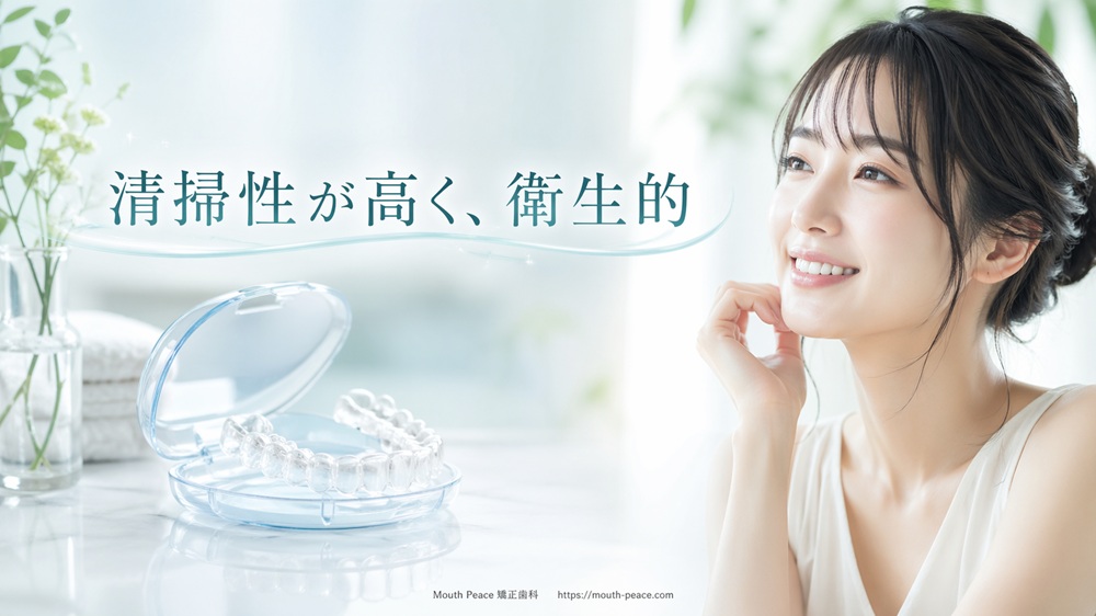 清掃性が高く、衛生的