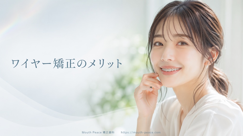 ワイヤー矯正のメリット