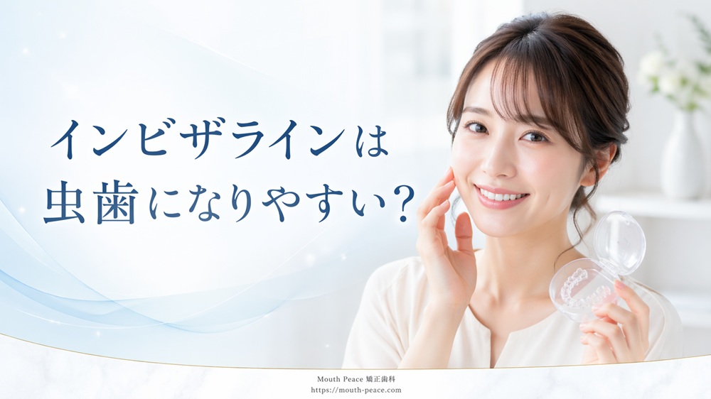 インビザラインは虫歯になりやすい？